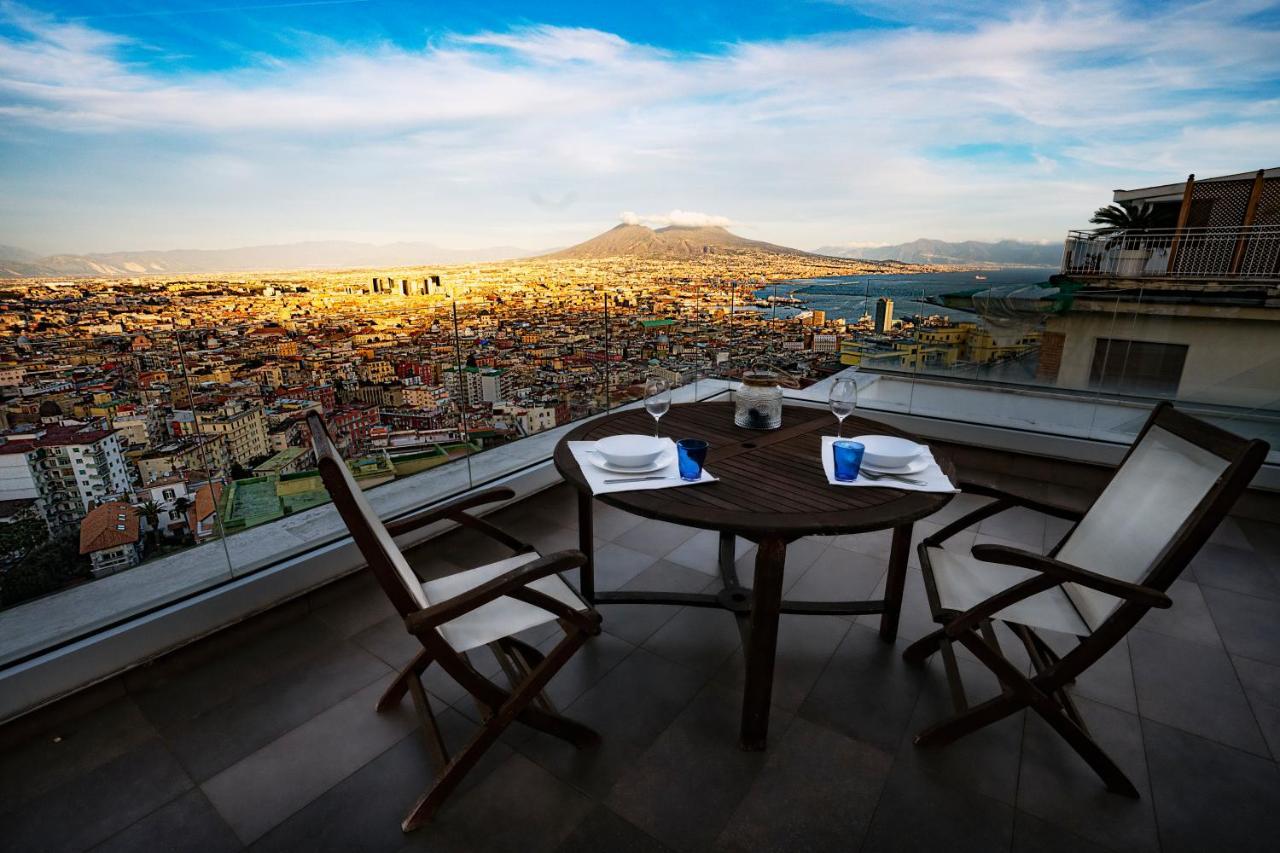 Terrazza Manu - Loft Suspended Over The City-Vomero Naples Exterior photo
