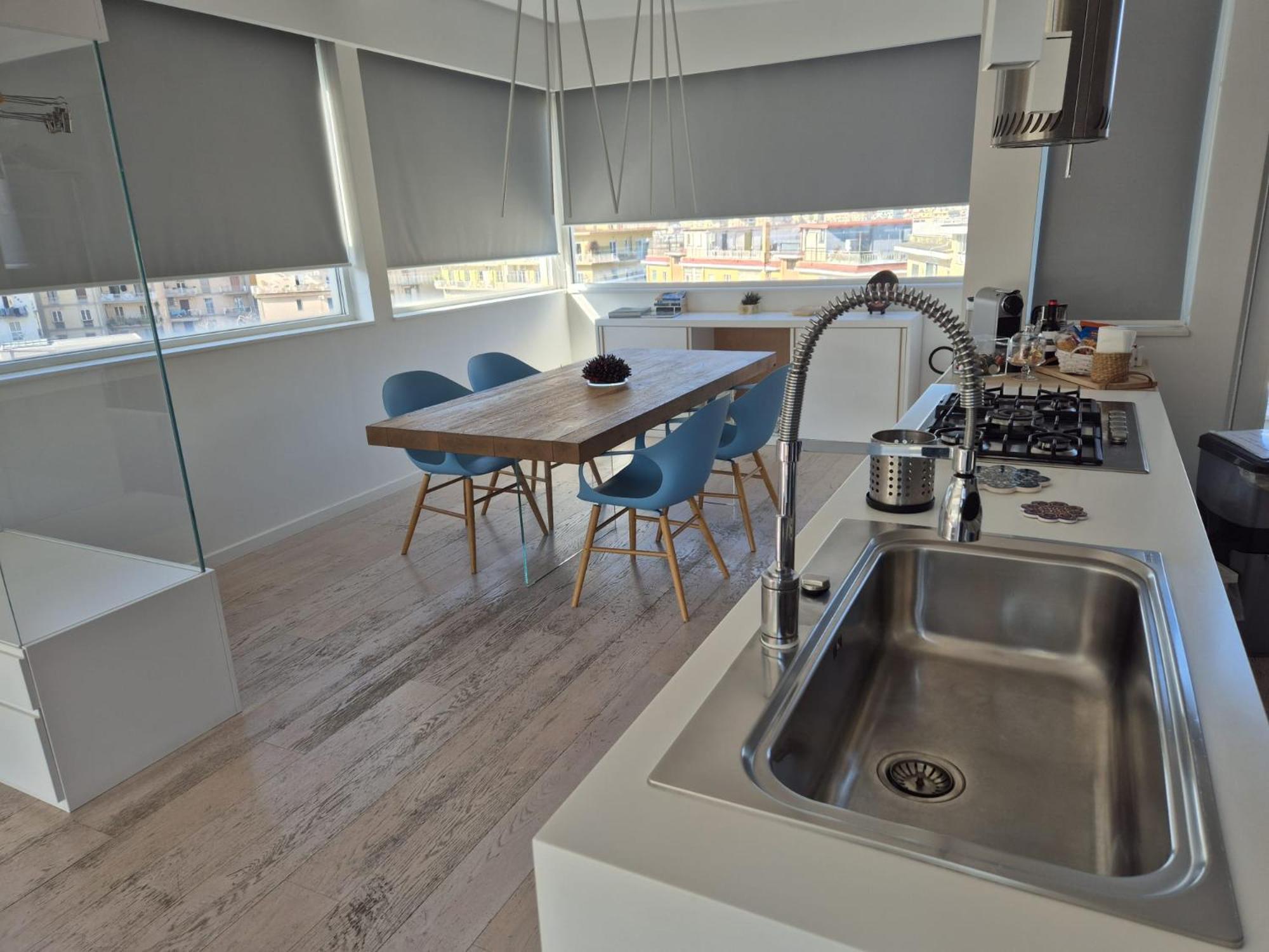 Terrazza Manu - Loft Suspended Over The City-Vomero Naples Exterior photo