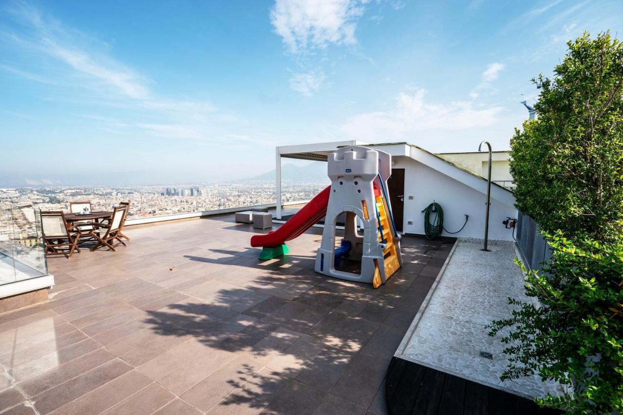 Terrazza Manu - Loft Suspended Over The City-Vomero Naples Exterior photo