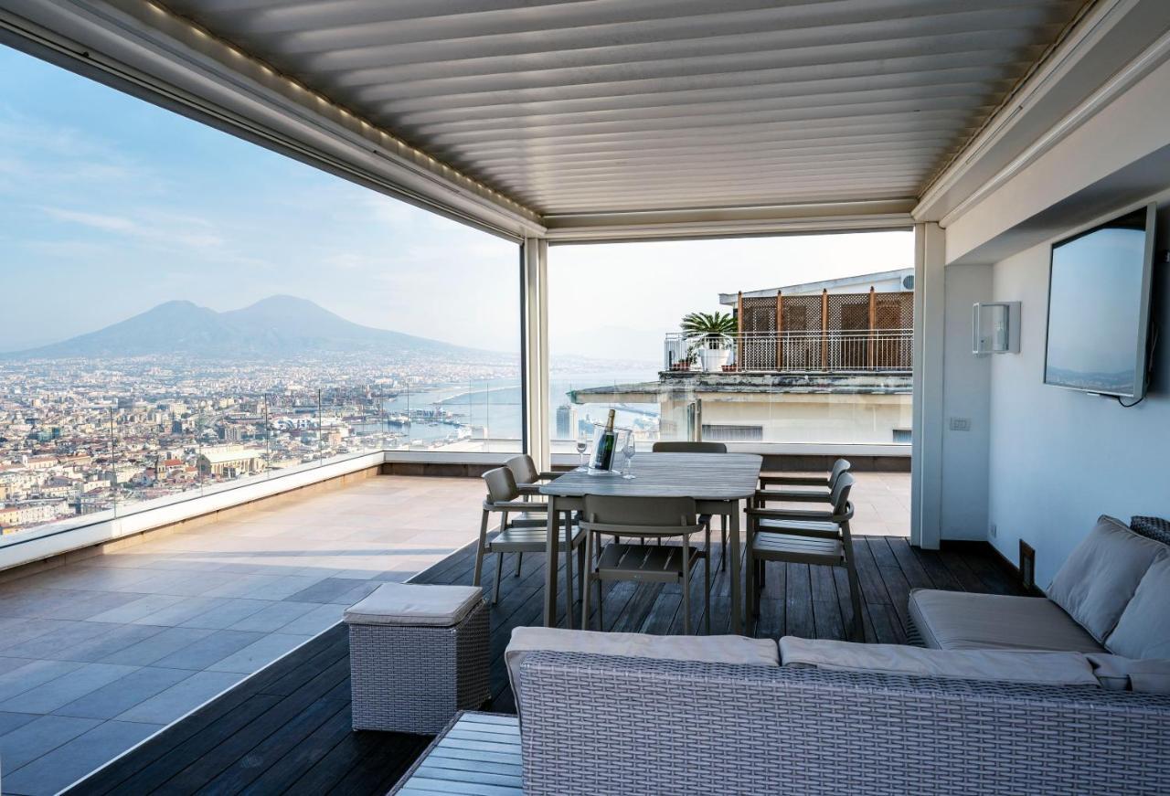 Terrazza Manu - Loft Suspended Over The City-Vomero Naples Exterior photo